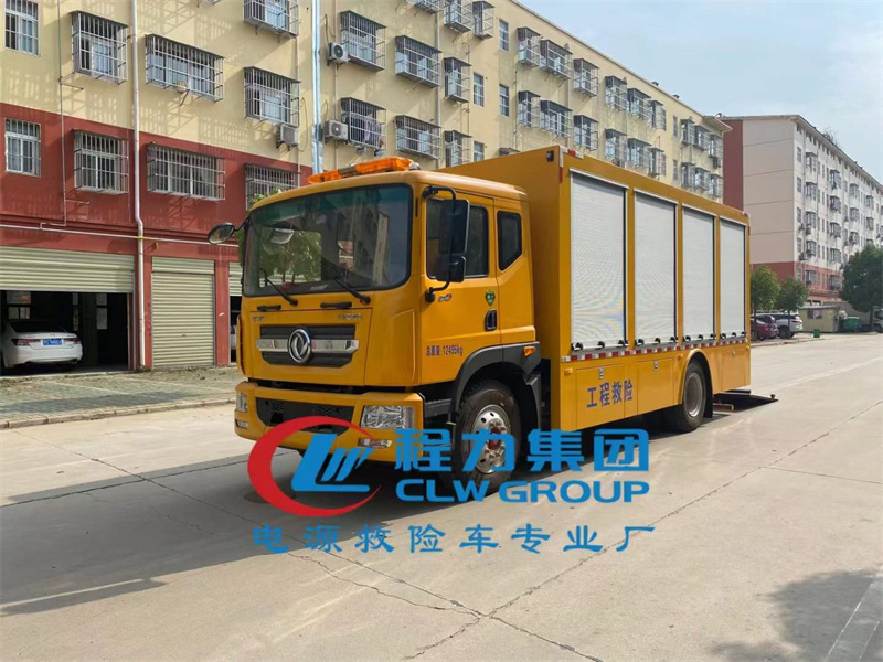 多利卡D9救險排澇車-快速搶險、搶修作業(yè)的工程搶修專用車